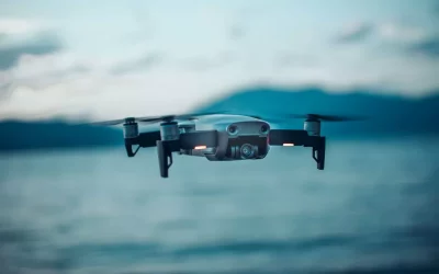 Un paseo único a bordo de un dron