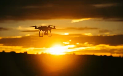 China recibe el año con drones