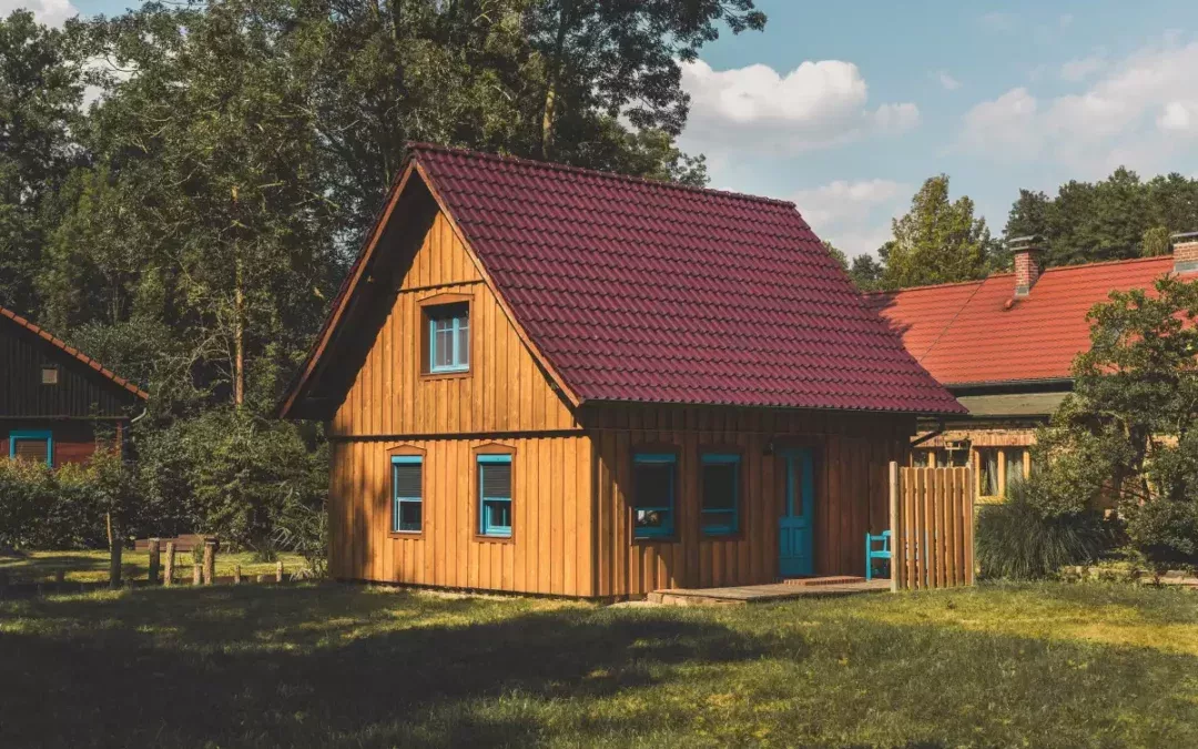 Energía renovable en casas de madera