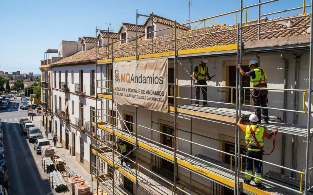 Guía técnica sobre el alquiler de andamios en Málaga para proyectos de construcción