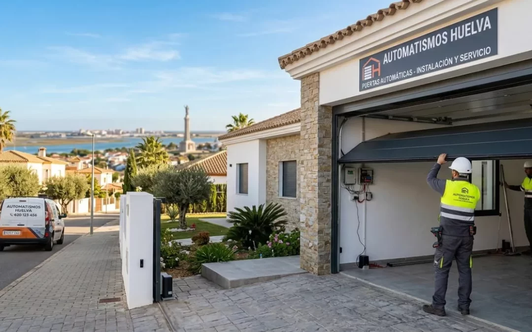 El auge de las puertas automáticas en Huelva: Tecnología y funcionalidad