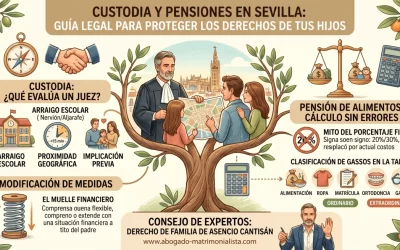 Custodia y pensiones en Sevilla: Guía legal para proteger los derechos de tus hijos