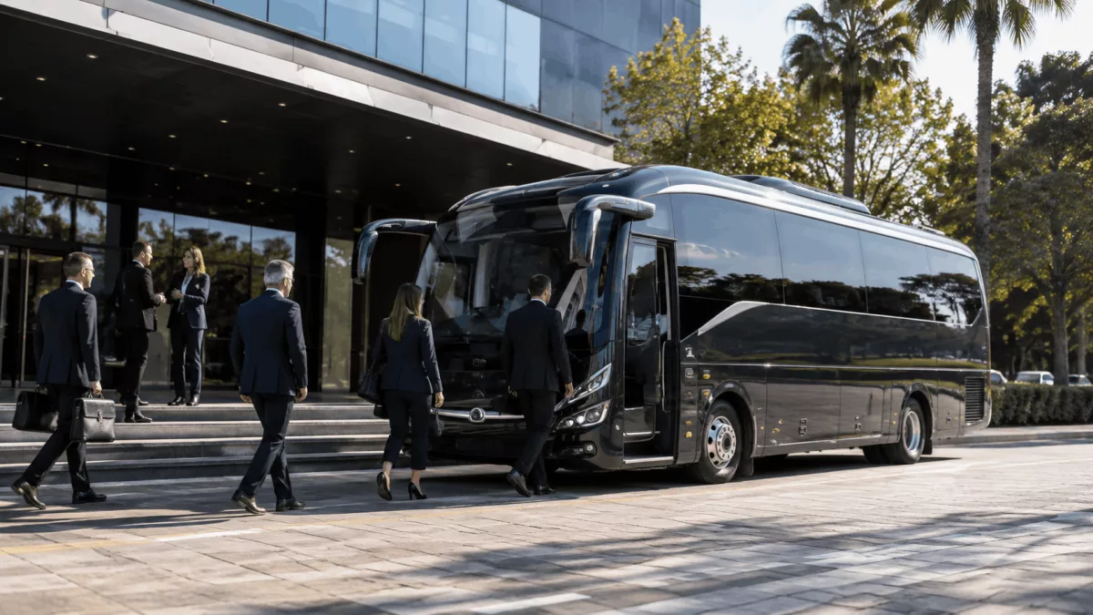 Alquiler de autocares en Sevilla: qué tener en cuenta para organizar un viaje en grupo 4 autocar congresos empresas sevilla