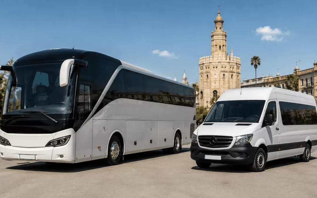 Alquiler de autocares en Sevilla: qué tener en cuenta para organizar un viaje en grupo