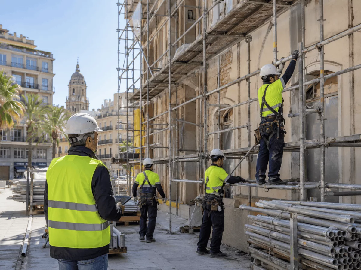 Empresa de alquiler de andamios en Málaga: qué valorar antes de contratar 6 empresa montaje alquiler andamios malaga