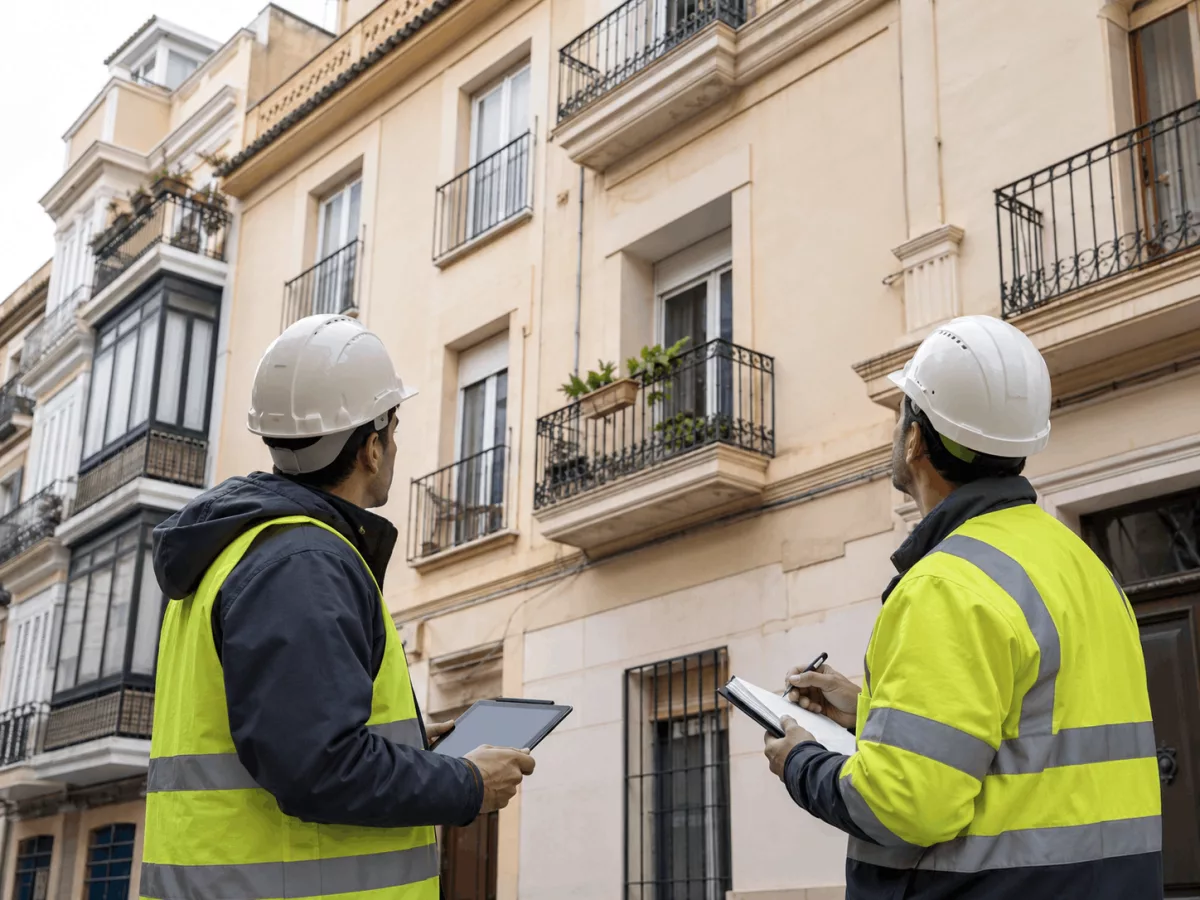 Empresa de alquiler de andamios en Málaga: qué valorar antes de contratar 2 inspeccion fachada andamios malaga
