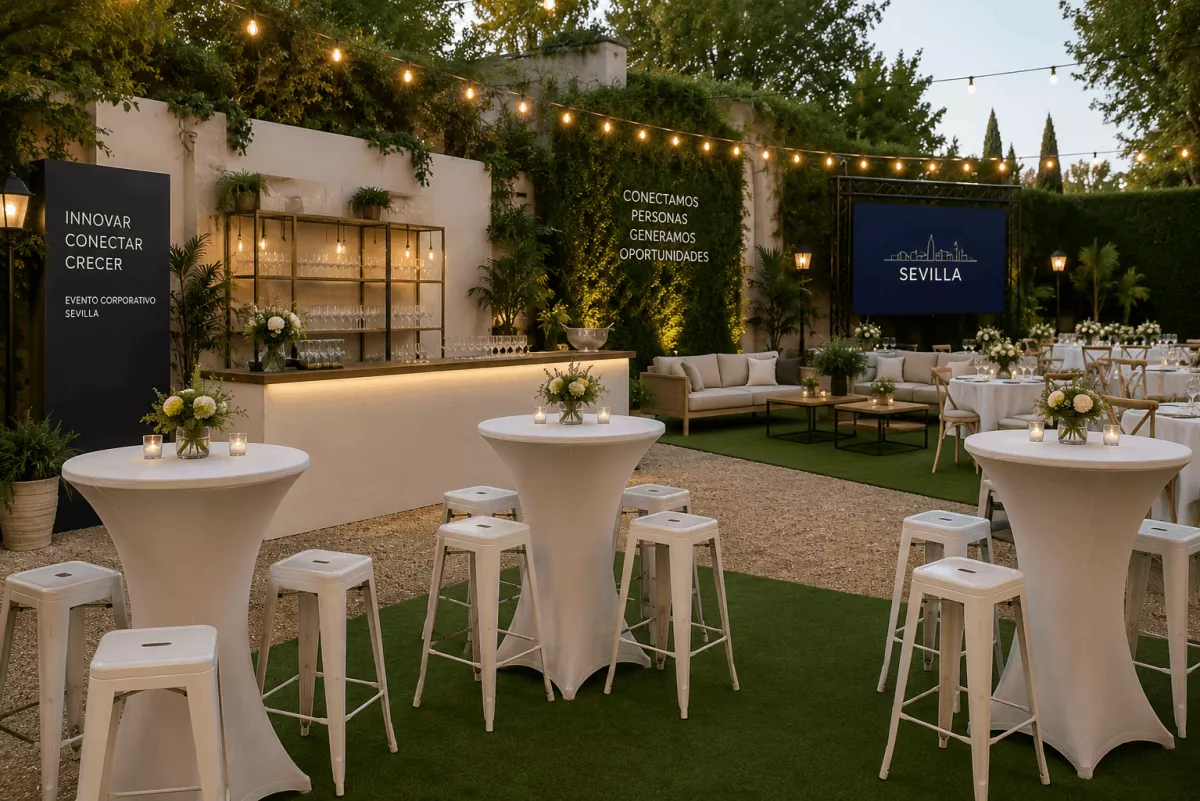 mobiliario eventos corporativos sevilla