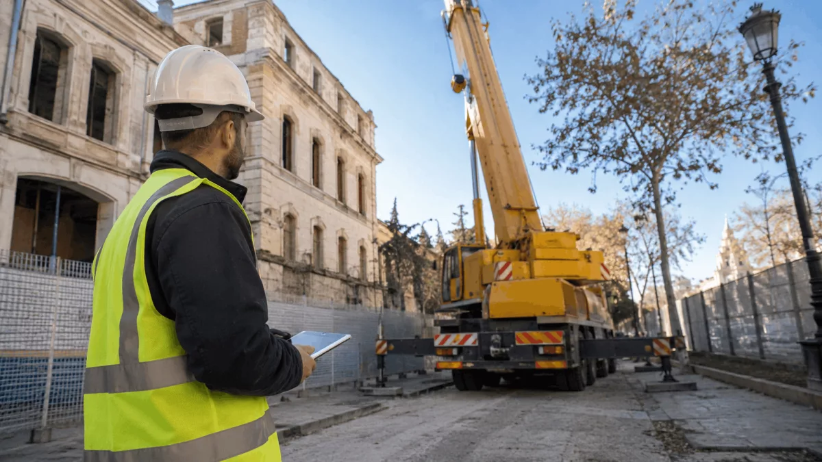 Alquiler de grúas en Sevilla: cómo elegir el equipo adecuado para cada trabajo 5 valoracion emplazamiento grua sevill