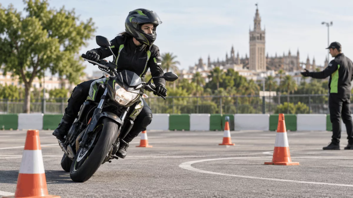 Autoescuela en Sevilla: qué debes valorar antes de sacarte el carnet 4 carnet moto sevilla practicas