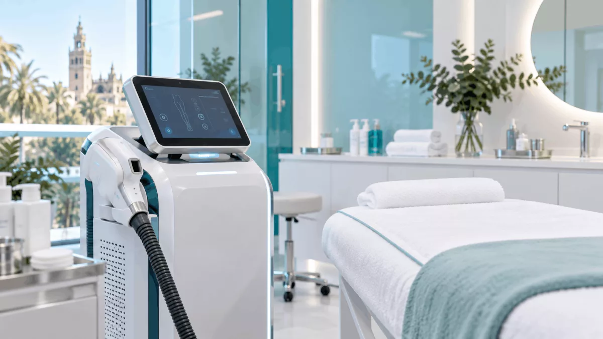 Depilación médica láser en Sevilla: qué saber antes de empezar el tratamiento 4 equipo laser diodo clinica sevilla