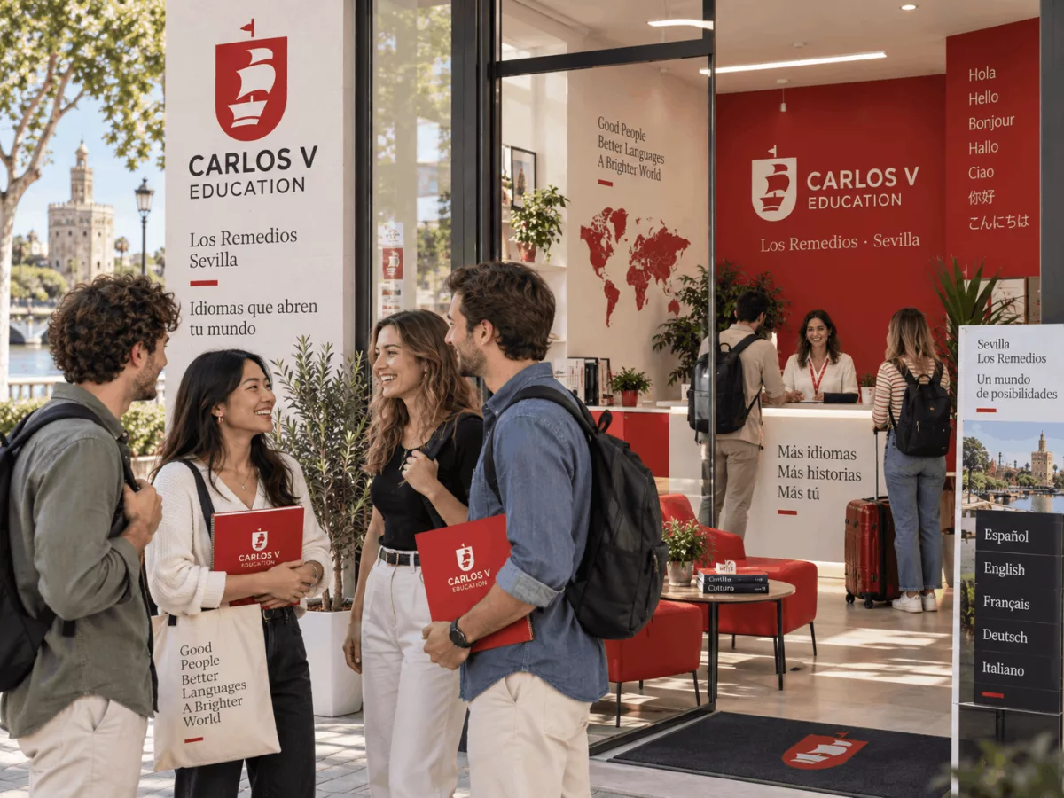 Escuela de idiomas en Sevilla: qué valorar antes de elegir dónde estudiar 6 idiomas carlos v los remedios sevilla