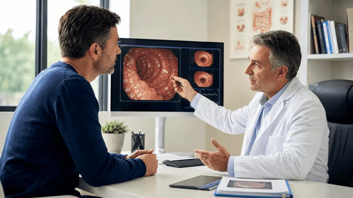 resultados colonoscopia especialista digestivo