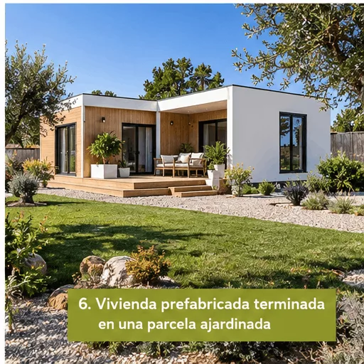 Comprar casas prefabricadas: qué debes saber antes de elegir tu vivienda en Sevilla 6 vivienda prefabricada parcela ajardinada