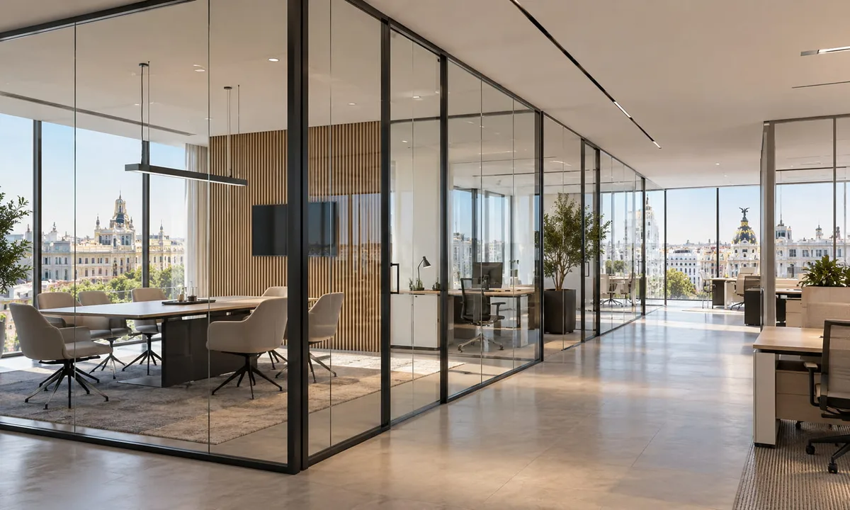 Divisiones modulares en Sevilla: cómo transformar oficinas en espacios flexibles y funcionales 1 divisiones modulares sevilla oficinas1